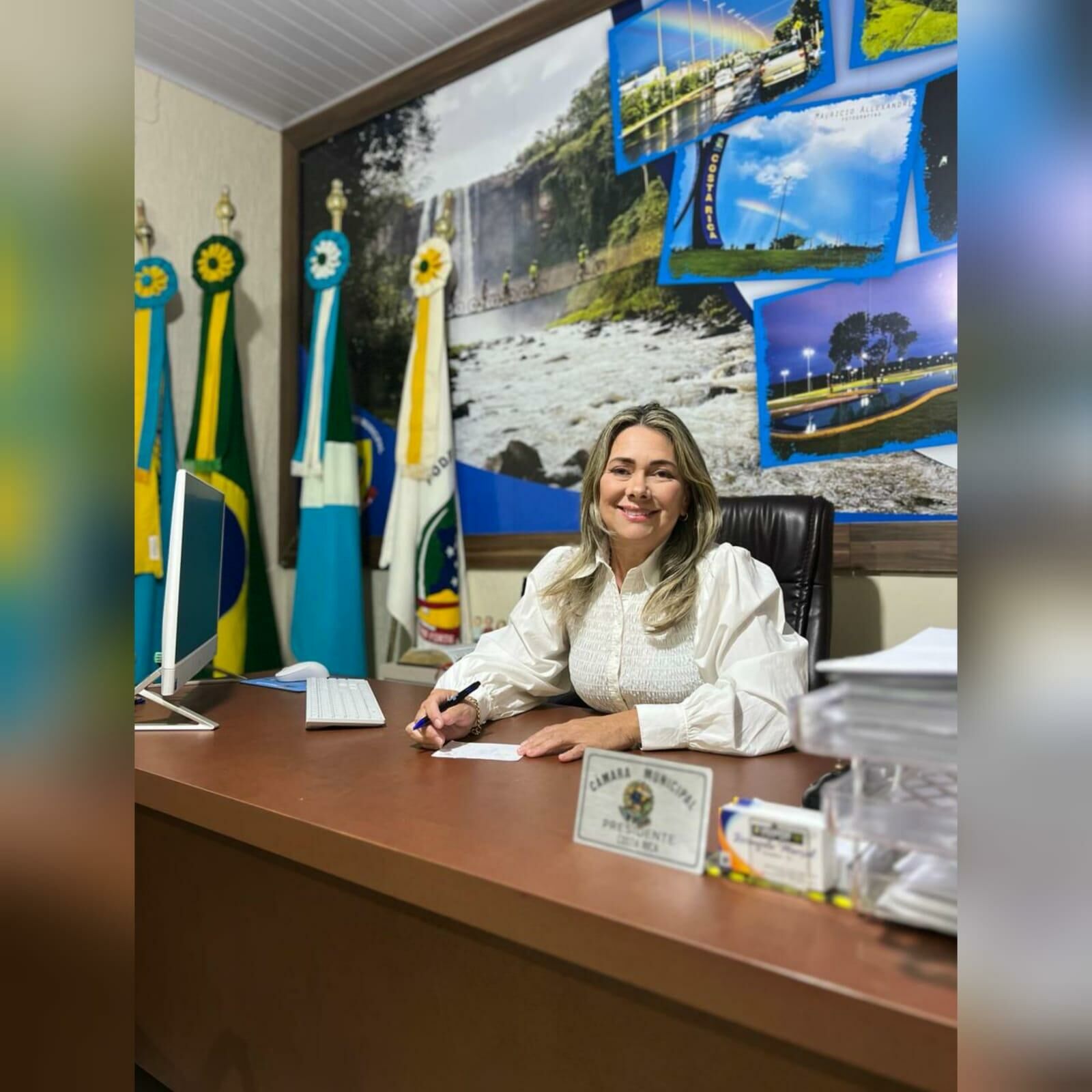 Imagem de compartilhamento para o artigo No Dia Internacional da Mulher, conheça a história da vereadora que prometeu lutar pelo povo após perder o filho da MS Todo dia